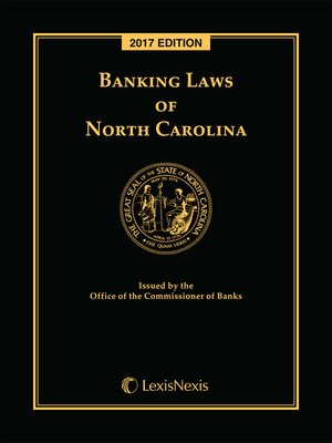 cover image of Banking Laws of North Carolina